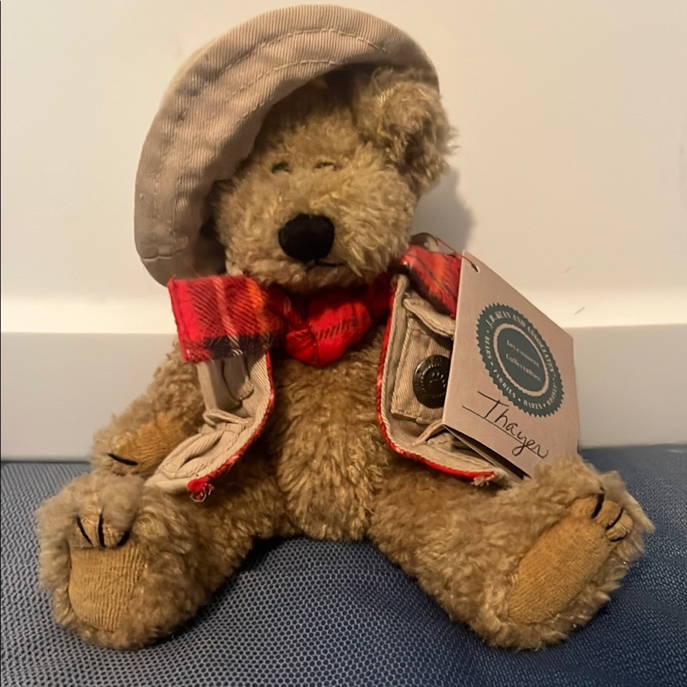 Boyds Bears Plush fisherman “Thayer”